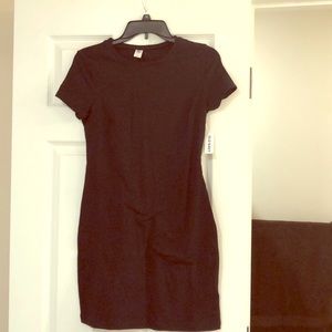 Black t-shirt dress NWT